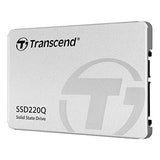 Transcend 2TB SSD220Q 2 TB 2.5 Pulgadas SATA III 6 GB/s Disco de Estado Sólido Interno QLC NAND TS2TSSD220Q