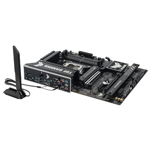 ASUS TUF Gaming B650E-PLUS WiFi - Placa Base AMD B650 ATX, 12+2+1 etapas de Potencia 80A, DDR5, PCIe 5.0, M.2, Wi-Fi 6E, 2.5Gb Ethernet, DisplayPort, HDMI, USB Tipo-C, BIOS Flashback, Aura Sync