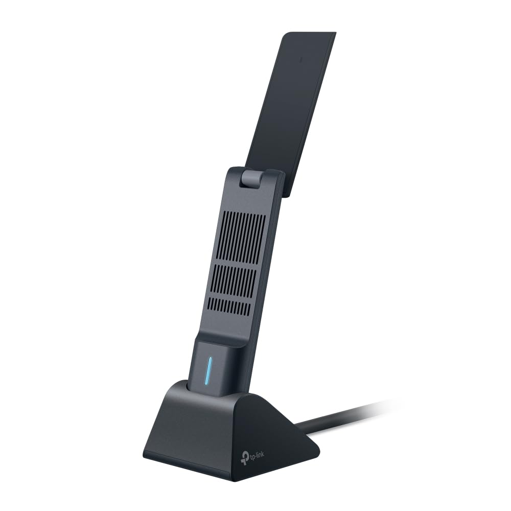 【2024 Nuevo】 TP-Link Archer TXE70UH | Adaptador USB inalámbrico de Alta Ganancia | Wi-Fi6E AXE5400Mbps| Cobertura más Amplia | USB3.0 | Juego de Menor latencia|Compatible con windows11