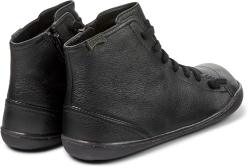 Camper Peu Cami, Barco Ankle Mujer, Negro, 38 EU