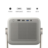 Hisense M2 Pro - Mini Proyector Laser Trichroma UHD 4K Smart TV, de 65" a 200", 1300 Lumen, Dolby Vision, Zoom Óptico, Autoenfoque, Protección Ocular, Auto-Corrección Trapezoidal