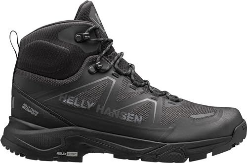 Helly Hansen Hombre Botas de Montaña Cascade Mid Cut, Negro, 45