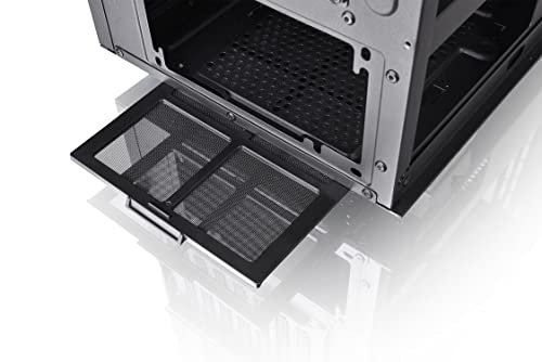 Thermaltake V350 TG ARGB Air Black | PC-Chassis | Mid-Tower-ATX-Case | Vidrio Templado de 4 mm | 4 Ventiladores Incluidos | Negro