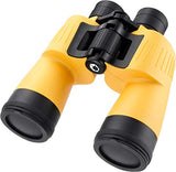 Barska Floatmaster 7x50 Waterproof Marine Binoculars Prismáticos flotantes WP 7 x 50, Unisex Adulto, Amarillo, 7x50mm