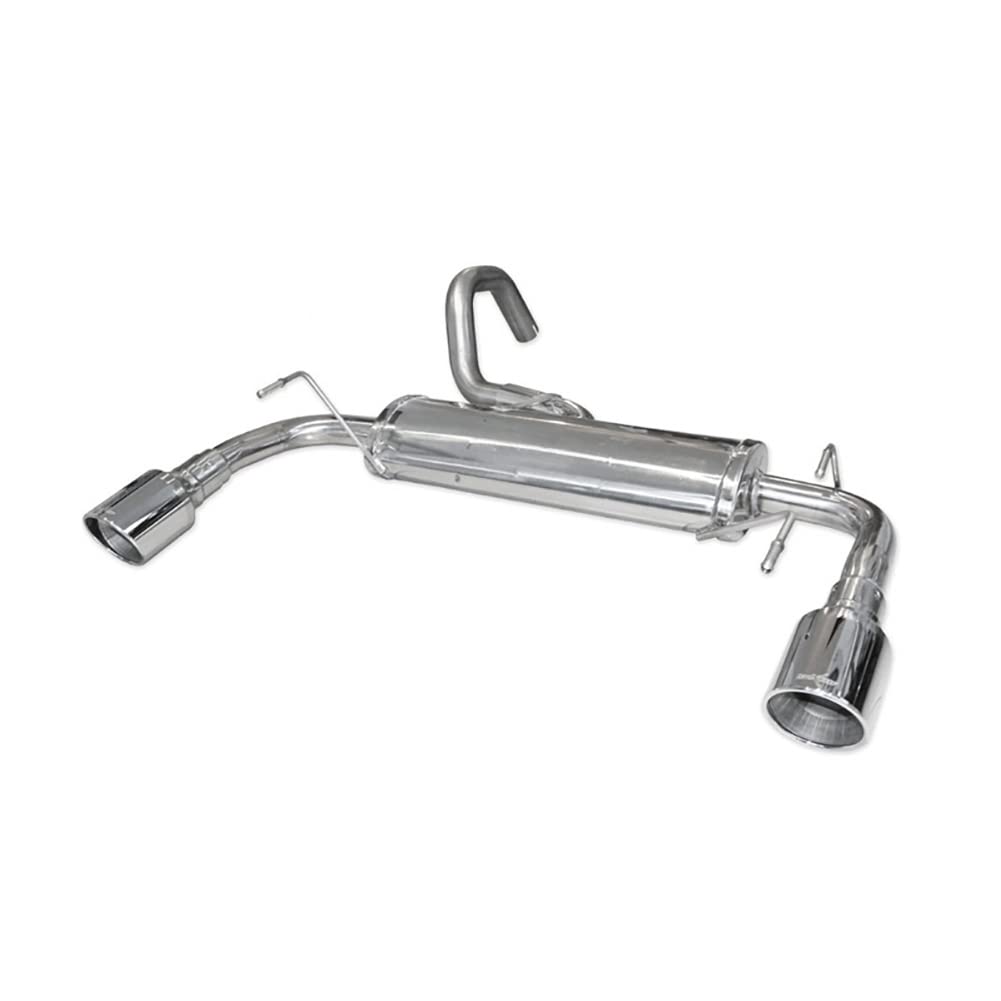 InoXcar 100% Inox Escape deportivo doble compatible con Abarth 595 160CV 2012-1x100mm X-Race