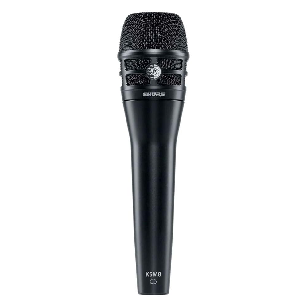 Shure ksm8 Negro dualdyne voz Micrófono con 2 Membranas, Dinámico