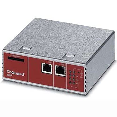 PHOENIX CONTACT FL MGUARD Delta TX/TX VPN - Punto de recogida de mantenimiento remoto (10/100 Mbit/s, NAT, VPN, avanzado firewall de mesa, ampliable con lincenzenzas funcionales