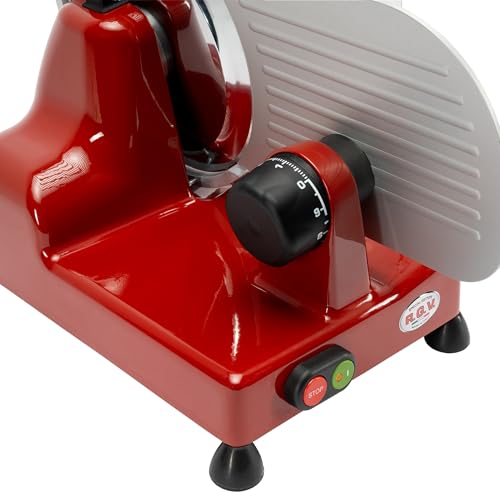 RGV Luxor 22 Eléctrico 120W Aluminio Plata rebanadora - Cortafiambres (Aluminio, Plata, 12 kg, 320 x 410 x 315 mm, 390 x 510 x 350 mm)