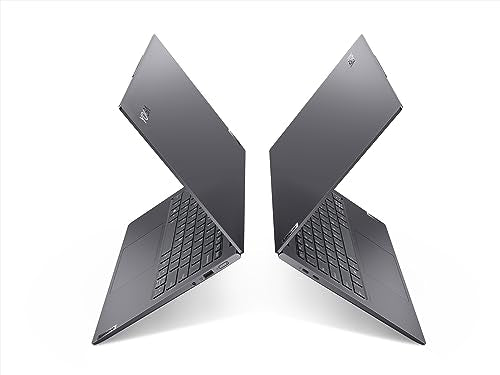 Lenovo Yoga Slim 7 Pro - Ordenador Portátil 14" 2.8K OLED 90Hz (AMD Ryzen 7 5800H,16GB RAM,512GB SSD,AMD Radeon Graphics,Windows 11 Home) Gris, Teclado QWERTY Portugués (82N50074PG)