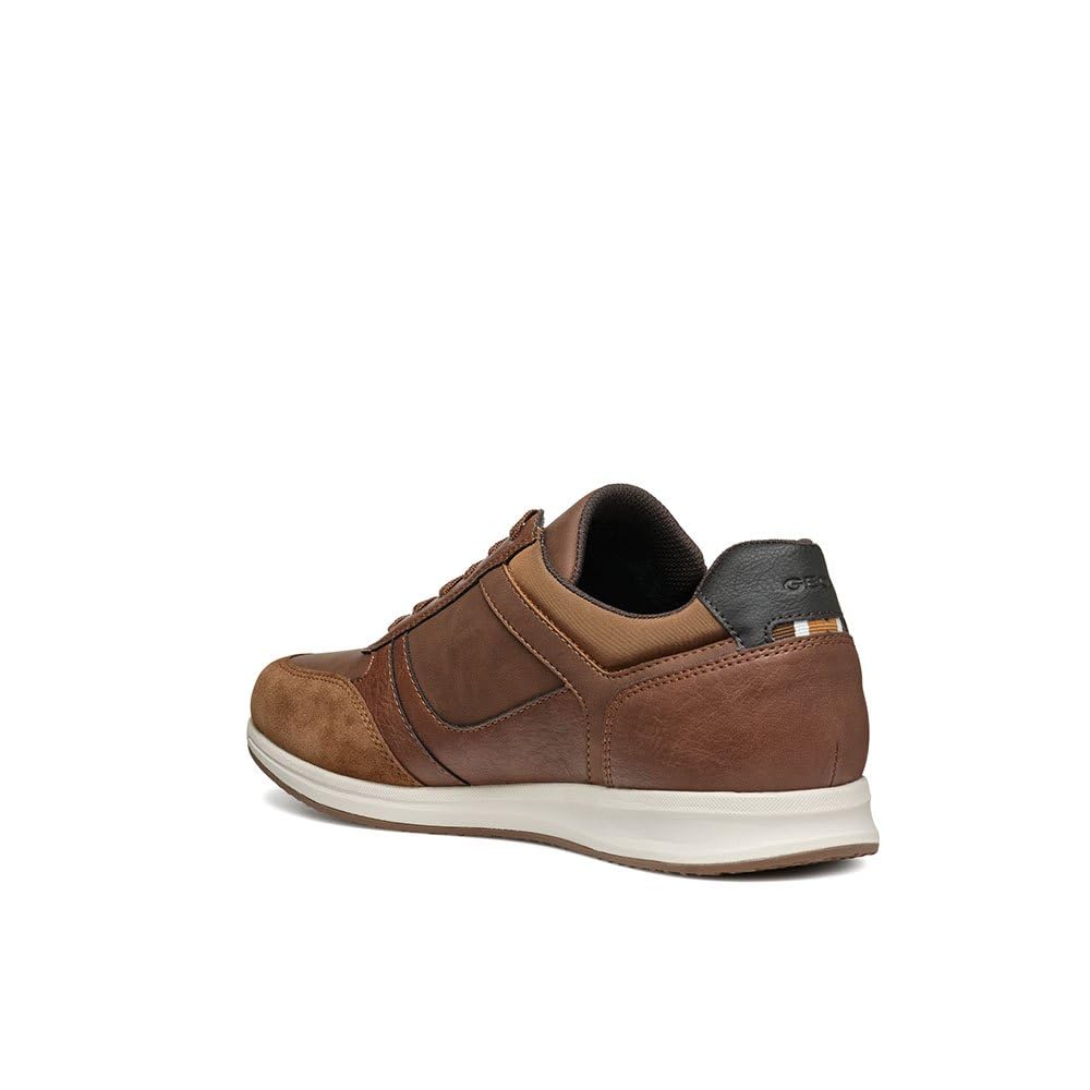 Geox U Avery a, Zapatillas Hombre, Browncotto, 46 EU