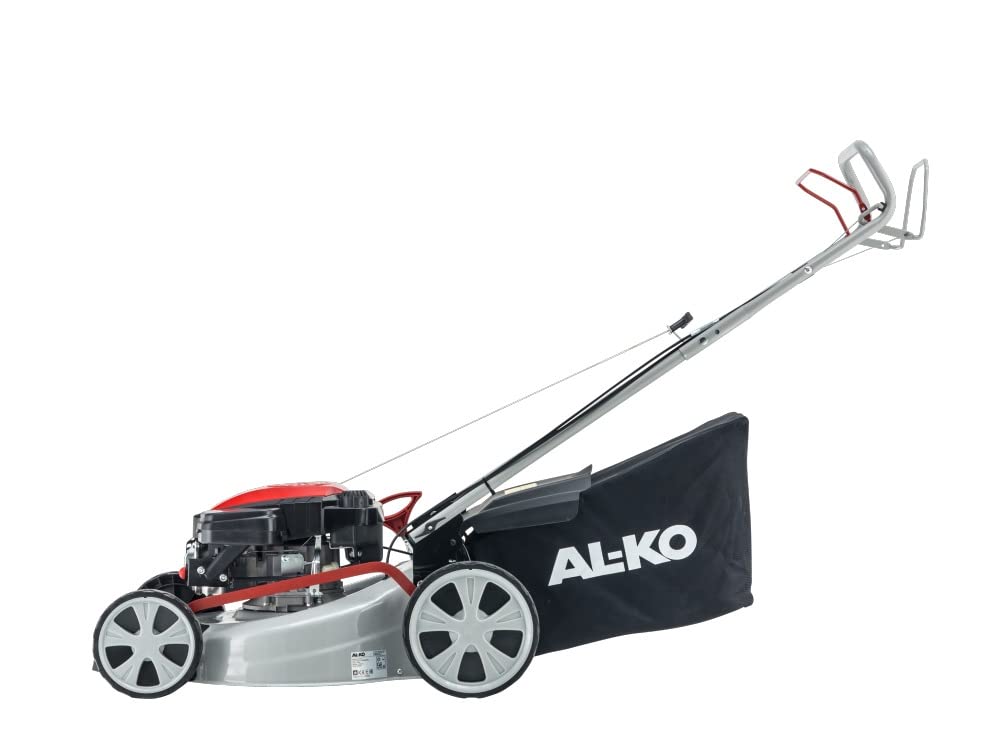 AL-KO Easy 4.60 SP-S Highline - Cortacésped autopropulsado de gasolina | Potente motor de 2 kW | Ancho de corte de 46 cm | Cubierta de acero