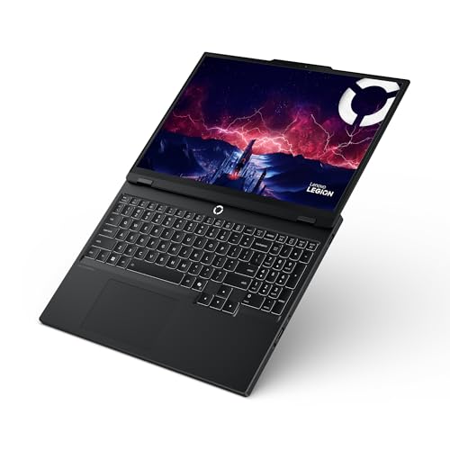 Lenovo Legion 5 Gen 10 - Portátil Gaming IA 15.1" OLED (AMD Ryzen 7 260, NVIDIA GeForce RTX5060, 165Hz, 32GB RAM, 1TB SSD, Wi-Fi7, Sin Sistema Operativo) QWERTY Retroiluminación Blanca, Español-Negro