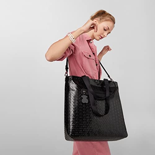 Tous Tiona Lindsay, Bolso Totes para Mujer, (Negro 195890165), 34x34x8 cm (W x H x L)