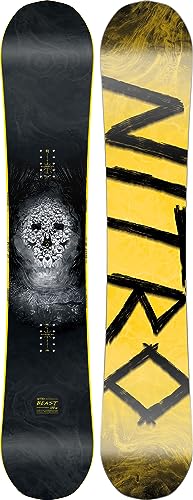 Nitro Tabla de Snowboard para Hombre Beast '24 Highend Premium Twin Camber Freestyle Boards