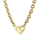 BOSS Jewelry Collar para Mujer Colección DINYA de Acero inoxidable, Oro (Yellow Gold), Talla única