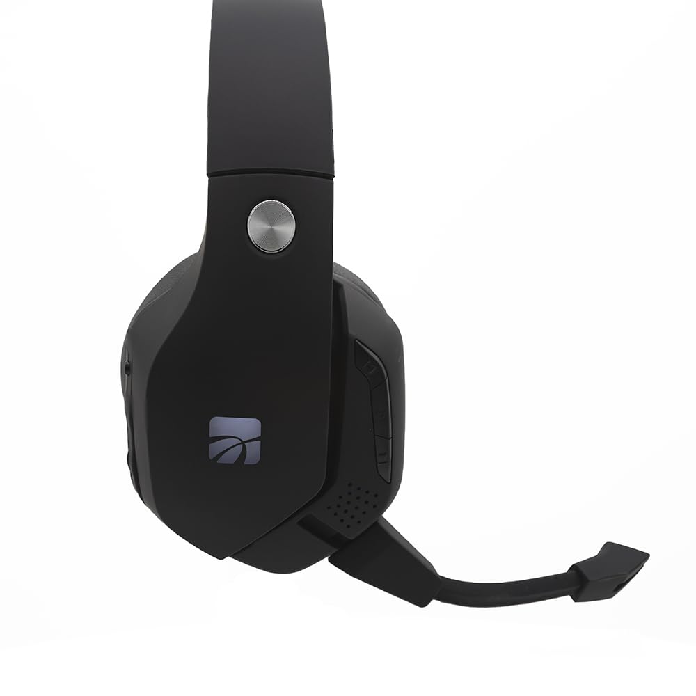 Xtreme Videogames Arkan 90490 - Auriculares para Gaming inalámbricos con micrófono, Control de Volumen, iluminación LED, 2,4 GHz, compatibles con Plays 5/4