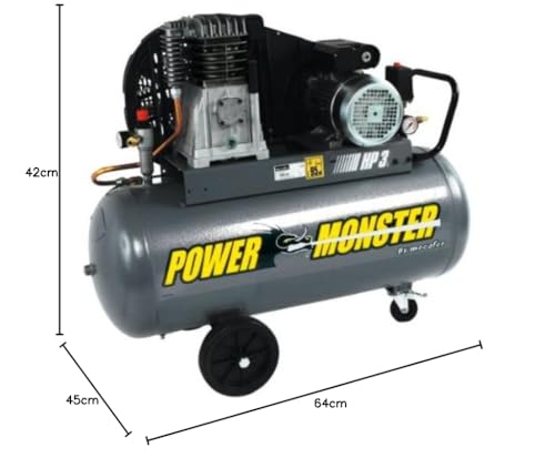 Mecafer Power Monster 425193-3 hp compresor 100 L mono