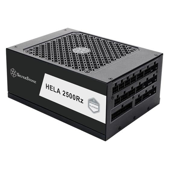 Silverstone HELA 2500Rz Platinum, PSU ATX Completamente modulare ATX 3,1 e PCIe 5 da 2500W Cybenetics Platinum, SST-HA2500R-PM