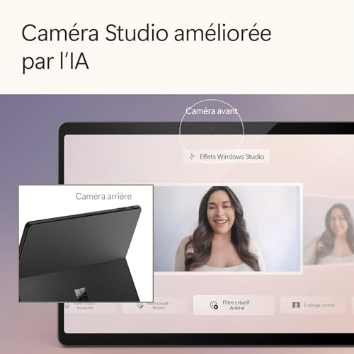Microsoft Surface Pro (Cargador no Incluido), Copilot Plus PC, Pantalla táctil OLED 13, Snapdragon X Elite, 16 GB RAM, SSD 512 TB, Modelo, 11ª edición, Negro