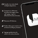 Moleskine Smart Writing Set, Libreta Inteligente con Bolígrafo Inteligente Incluido, Cuaderno Digital de Moleskine con Páginas a Rayas, Grande, 13x21 cm, Negro