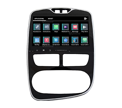 Radio de Coche para Renault Clio 2013-2017 Android GPS Bluetooth WiFi USB Dab+ Touchscreen 10" 8core Carplay AndroidAuto