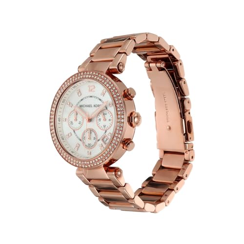 Michael Kors Parker MK5491 Cronógrafo para Mujeres con Zircones