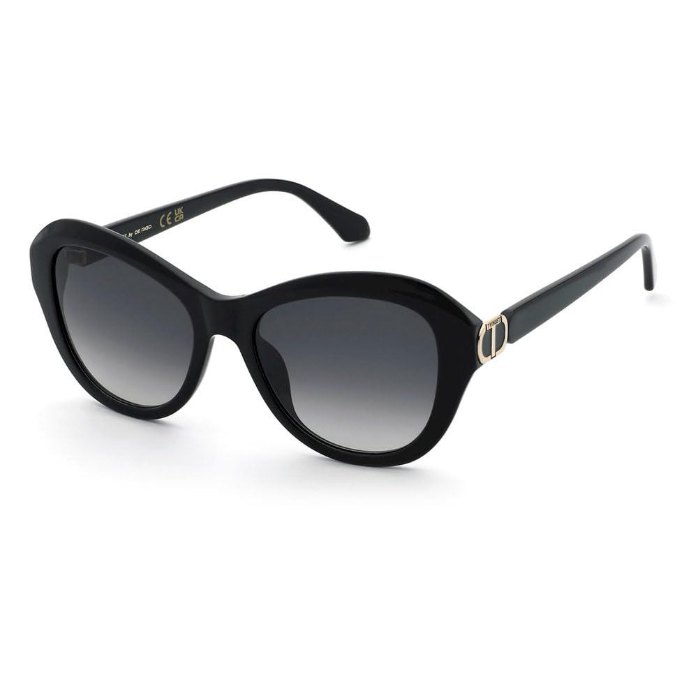 Twinset, SUNGLASSES, STW097-54-0700, SHINY BLACK, Female