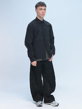 THE NORTH FACE NF0A8B53JK3 M L/S LIGHTRANGE Shirt T-Shirt Hombre TNF Black Tamaño XL