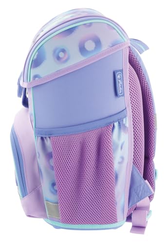 Herlitz Loop Plus Mystic Mermaid Mochila escolar, Niñas, Multicolor, 37 x 31 x 22 cm