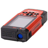 Hilti 2062050 Medidor láser de Distancia PD-E (hasta 200m, con Mirilla integrada, para medición única y Continua con Nivel de Burbuja Digital y Pantalla para Exterior, Memoria 30 mediciones. Funda)