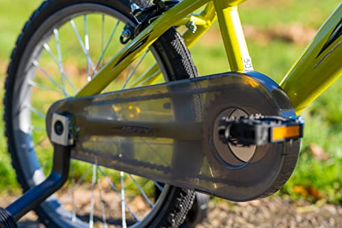 Huffy Moto X para niños, Unisex Juvenil, Amarillo, 18 "