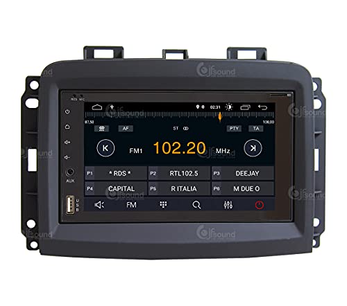 Radio de Coche para Fiat 500L restyling Android GPS Bluetooth WiFi USB Dab+ Touchscreen 6.2" 4core Carplay AndroidAuto