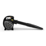 Alpina Soplador-Aspirador de Gasolina Alpina ABL 27 V, Motor de Dos Tiempos de 27,6 CC, 800 W, Tubo de soplado Desmontable, Incluye Tubo de aspiración y Bolsa de Recogida de 55 L