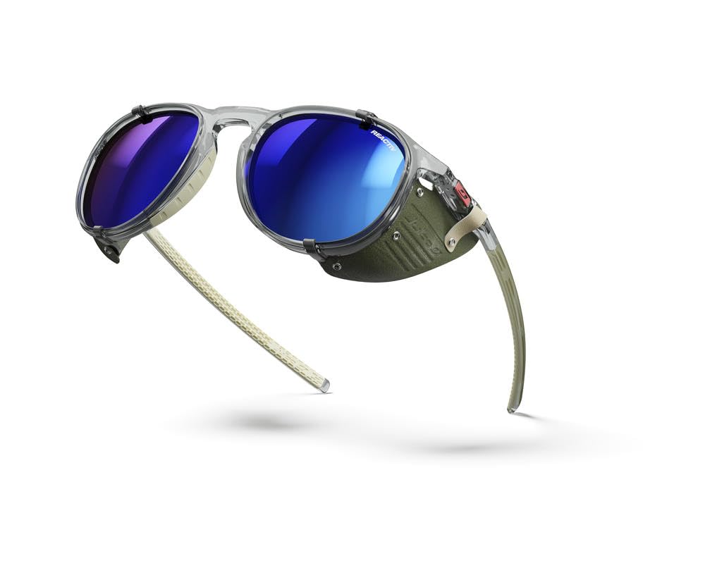Julbo Millenium Gafas de Sol, Glossy/Beige Gray Gray, L Unisex Adulto