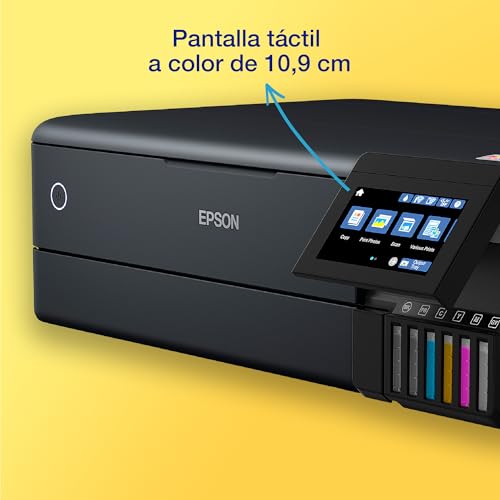 Impresora fotográfica EcoTank ET-8550 A3+ con depósito de tinta y Wi-Fi