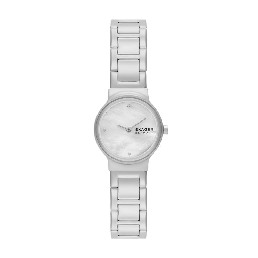 Skagen Reloj Analógico para Mujer de Cuarzo con Correa en Acero Inoxidable SKW3168