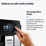 De'Longhi Perfetto Primadonna Soul ECAM612.55.SB Cafetera Superautomática Café y Cappuccino con Sistema de Leche LatteCrema, Tecnología Bean to Cup, 18 Bebidas, App Control