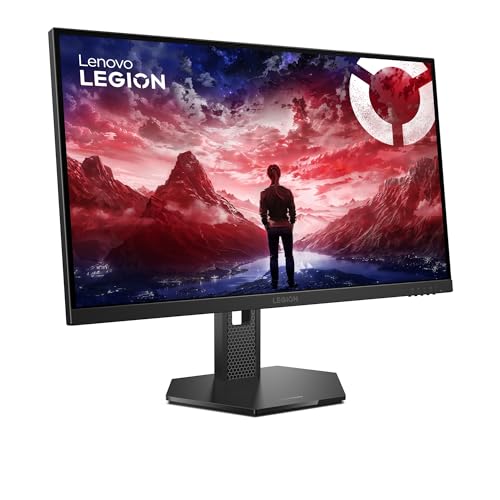 Lenovo Legion 27Q-10 - Monitor Gaming QHD 27" (IPS, 240 Hz, 0.5 ms, 16:9, HDMI 2.1 - DP 1.4, NVIDIA G-Sync, AMD FreeSync Premium, VESA Adaptive Sync, Ajuste Inclinación/Altura/Pivote/Giro) Negro