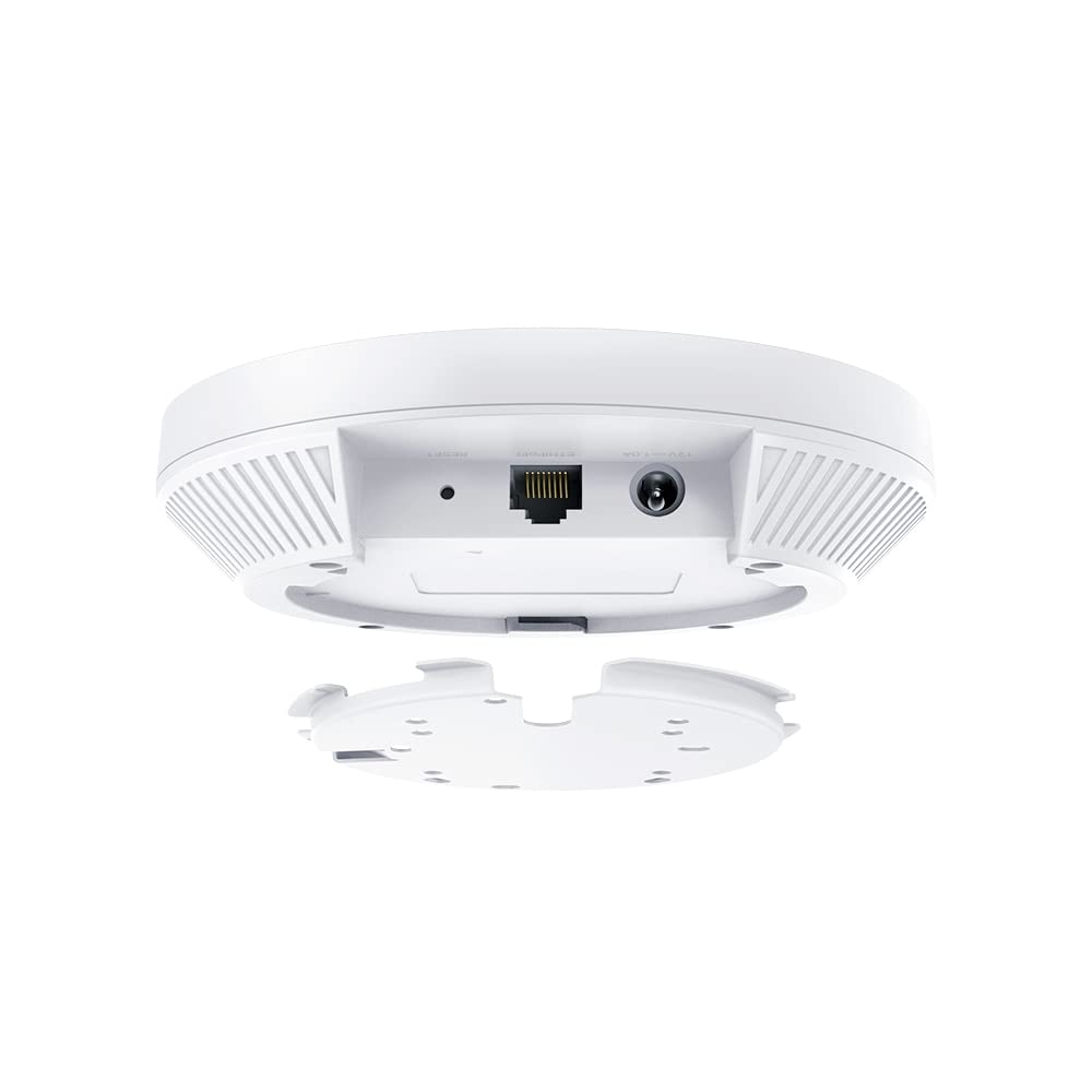 TP-Link EAP650 Omada - - Punto de Acceso, WiFi 6 AX3000, SDN, Omada Mesh Wi-Fi, Autoorganización Inteligente, Montaje en Techo, Negro