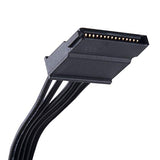 Silverstone SST-DA1000R-GM - Cybenetics Gold 1000W PCIe 5.0 Fuente de alimentación Completamente Modular, Ventilador FDB Ultra silencioso de 135 mm con función Semi-fanless