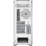 Corsair iCUE 7000X RGB Chasis para PC Inteligente ATX Full-Tower, Tres Paneles de Cristal Templado, Cuatro Ventiladores RGB de 140 mm Incluidos, Espacioso Interior, Blanco