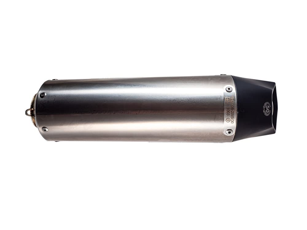 Gpr Italia Co.y.187.Cat.gpan.To sistema completo homologado y catalizzato Yamaha MT-09 TRACER/FJ-09 Tracer 2015/17 posición baja/Low Position Kit Gpe Anniversary Titanium