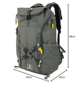 VANGUARD Veo Active Birder 56 KG - Mochila de montaña para telescopio