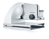 Graef SKS901EU Cortafiambres, 185 W, Aluminio, Blanco