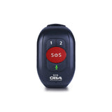 Oba security Pulsera SOS para personas mayores, rescate, llamadas GPS 4G, caídas, posición GPS, cardio, presión, temperatura, impermeable IP 67 con aplicación