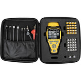 Klein Tools VDV501-770 - Juego de comprobador de cables, Scout Pro Max Ethernet, coaxial/video, teléfono, (RJ11/RJ12/RJ45) cables de conector F, controles remotos de prueba y mapa