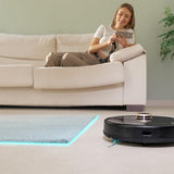 Cecotec Robot Aspirador Autovaciado y Mopas Giratorias Conga 13090 Spin Revolution Home&Wash Essential. 7000Pa, Tecnología Láser, Cepillo de Silicona y Lateral, App, Bluetooth y WiFi 2,4GHz, 5GHz