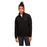 BOSS Zetrust, Sudadera para Hombre, Black1, L