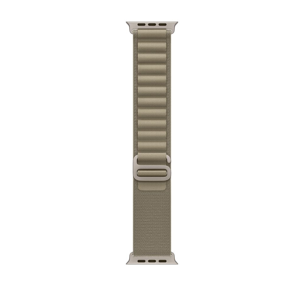 Apple Watch Band - Alpine Loop - 49 mm - Oliva - Talla S
