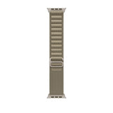 Apple Watch Band - Alpine Loop - 49 mm - Oliva - Talla S